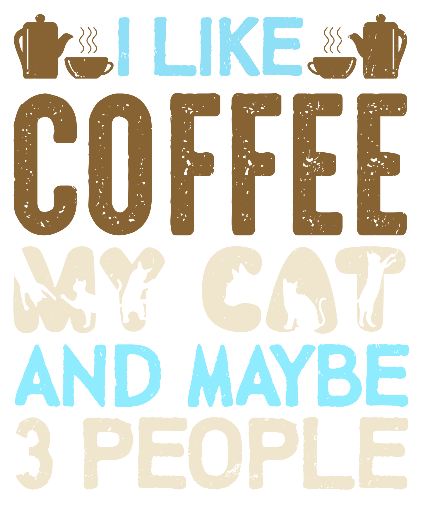 Coffee & Cats Tee