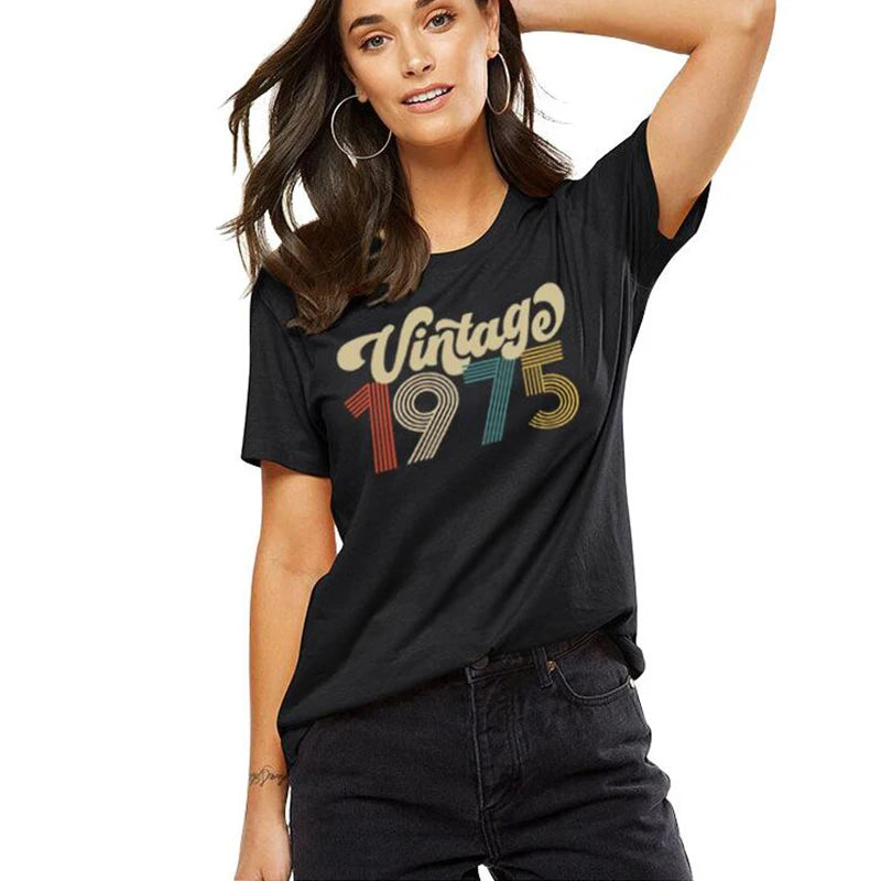 Vintage 1975 Women’s T-Shirt – 46th Birthday